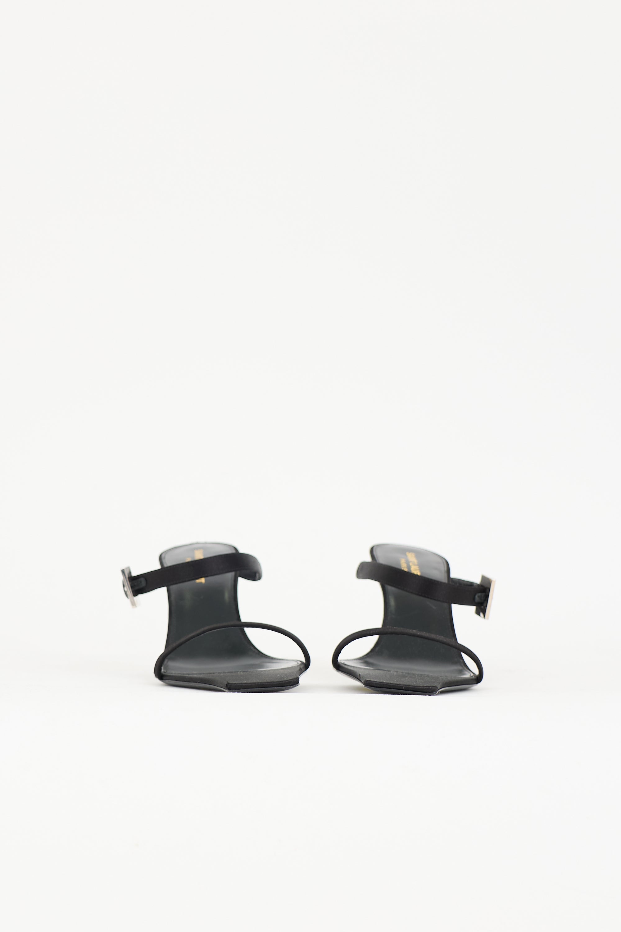 Saint Laurent Satin Hope Sandal