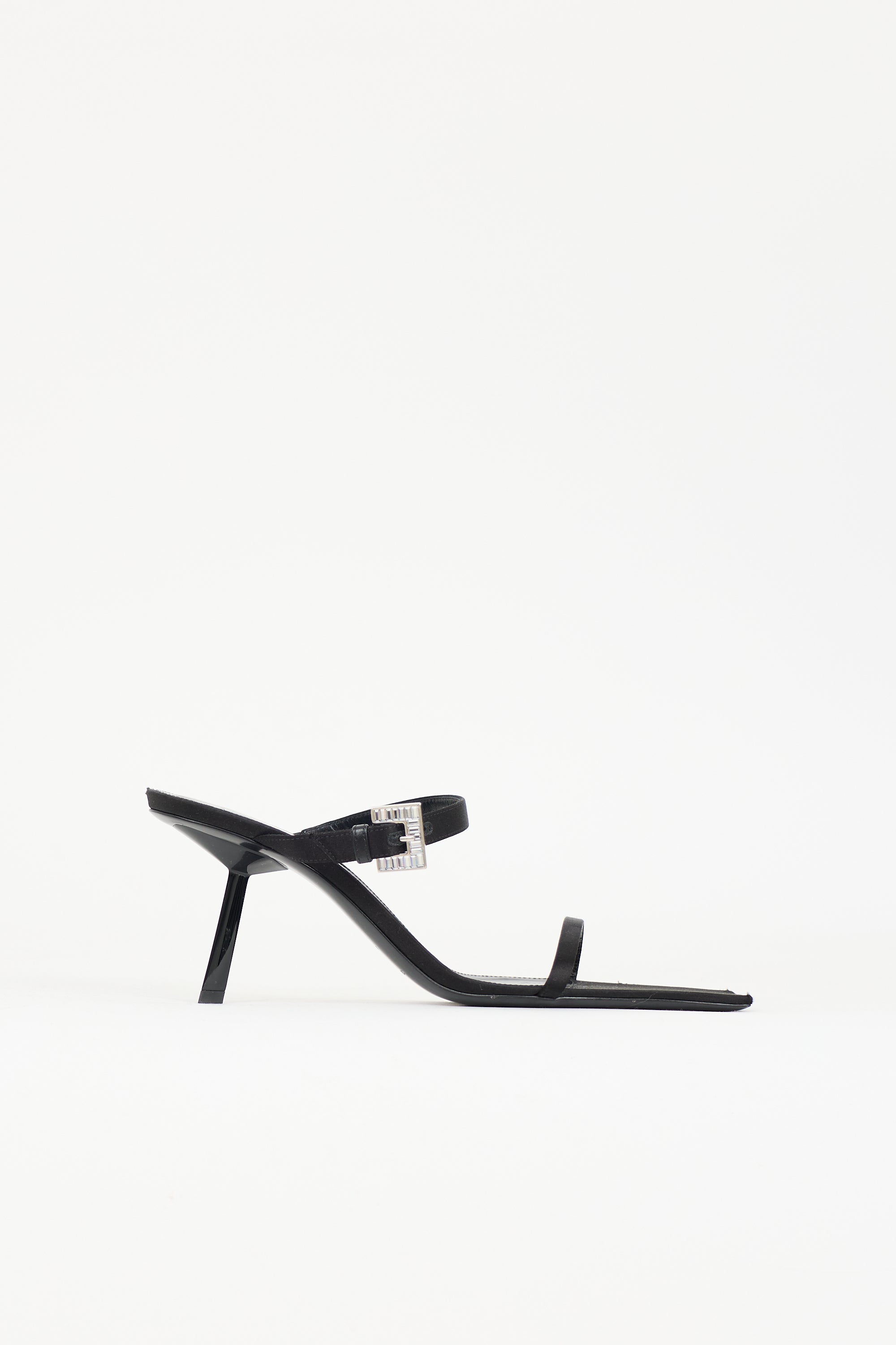 Saint Laurent Satin Hope Sandal