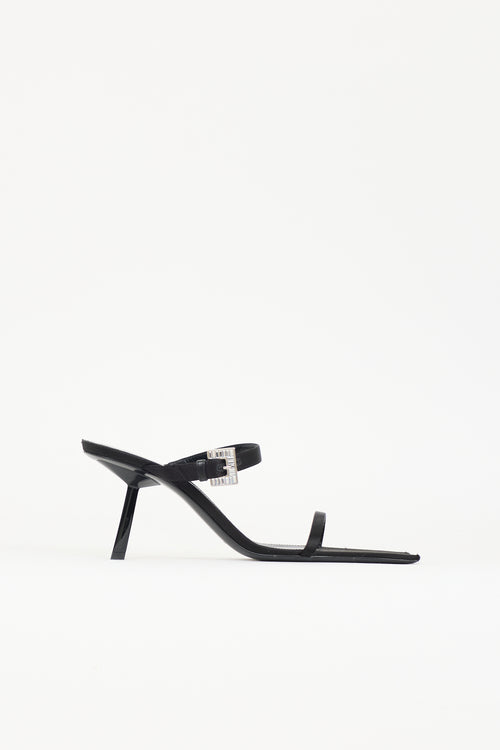 Saint Laurent Satin Hope Sandal