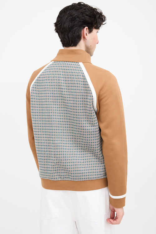 Fendi Checkered Track Jacket
