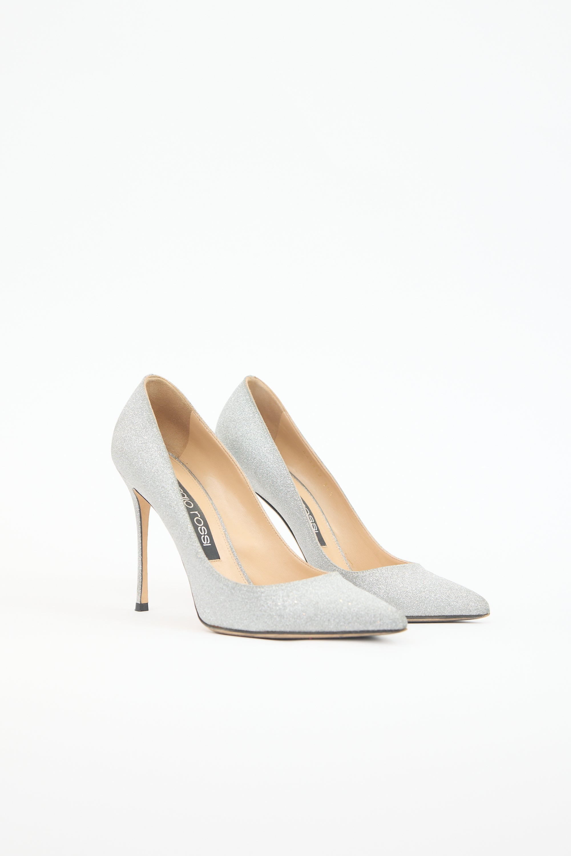 Sergio Rossi Glitter Godiva Pump