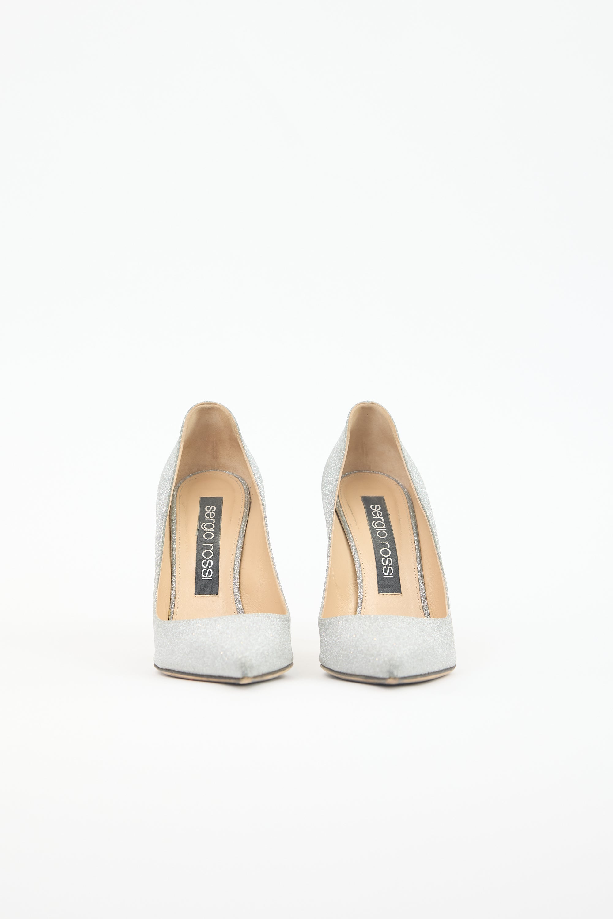Sergio Rossi Glitter Godiva Pump