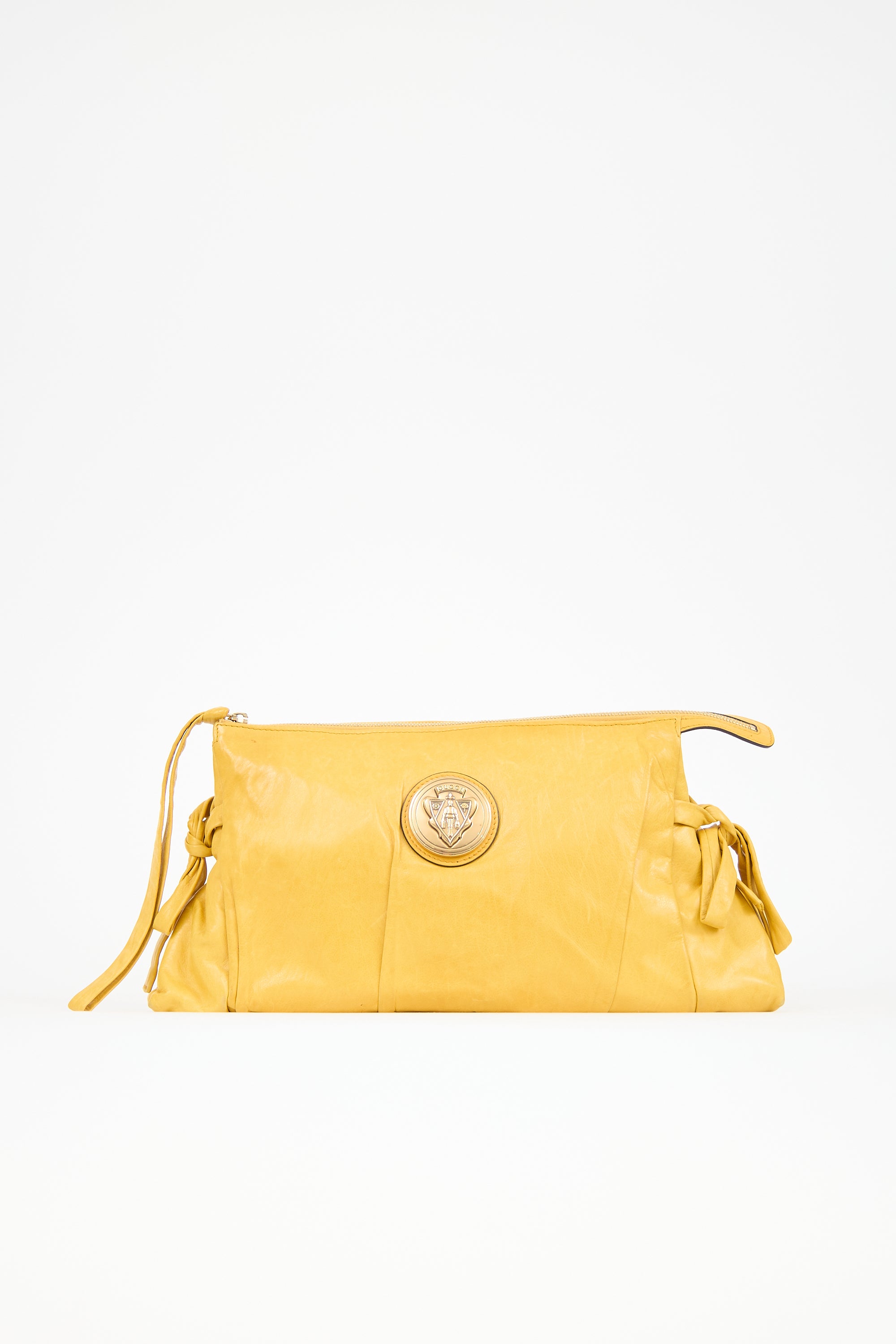 Gucci Leather Hysteria Clutch