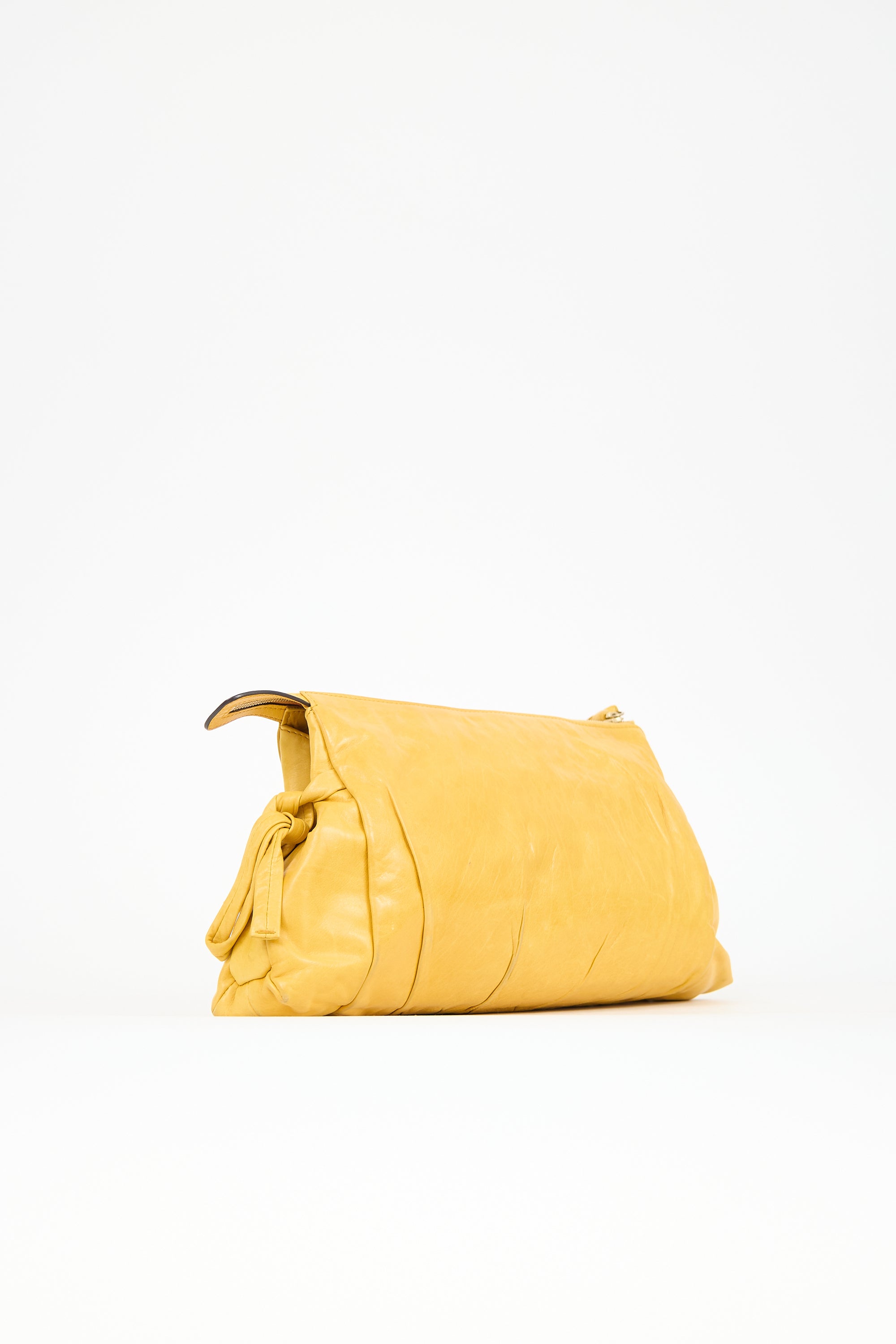Gucci Leather Hysteria Clutch