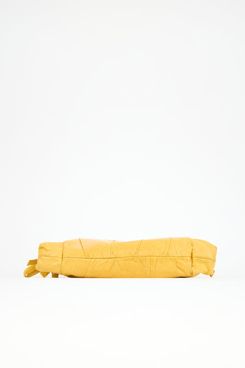 Gucci Leather Hysteria Clutch