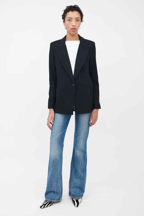 Smythe Oversize Peak Lapel Blazer