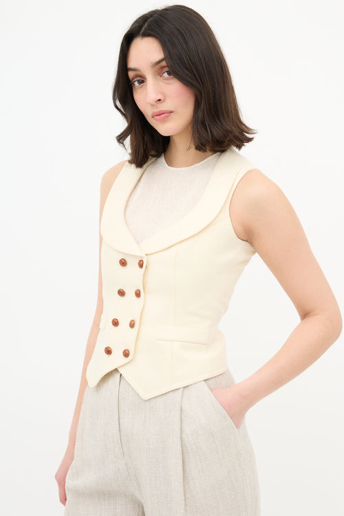 Smythe Wool Double Breasted Vest