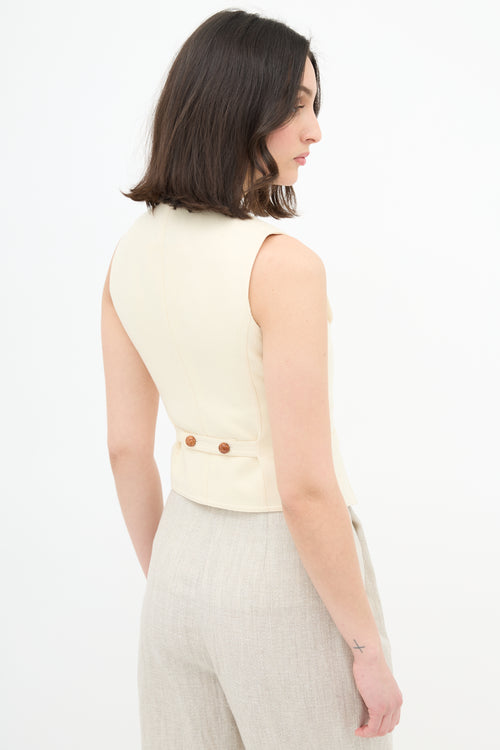 Smythe Wool Double Breasted Vest