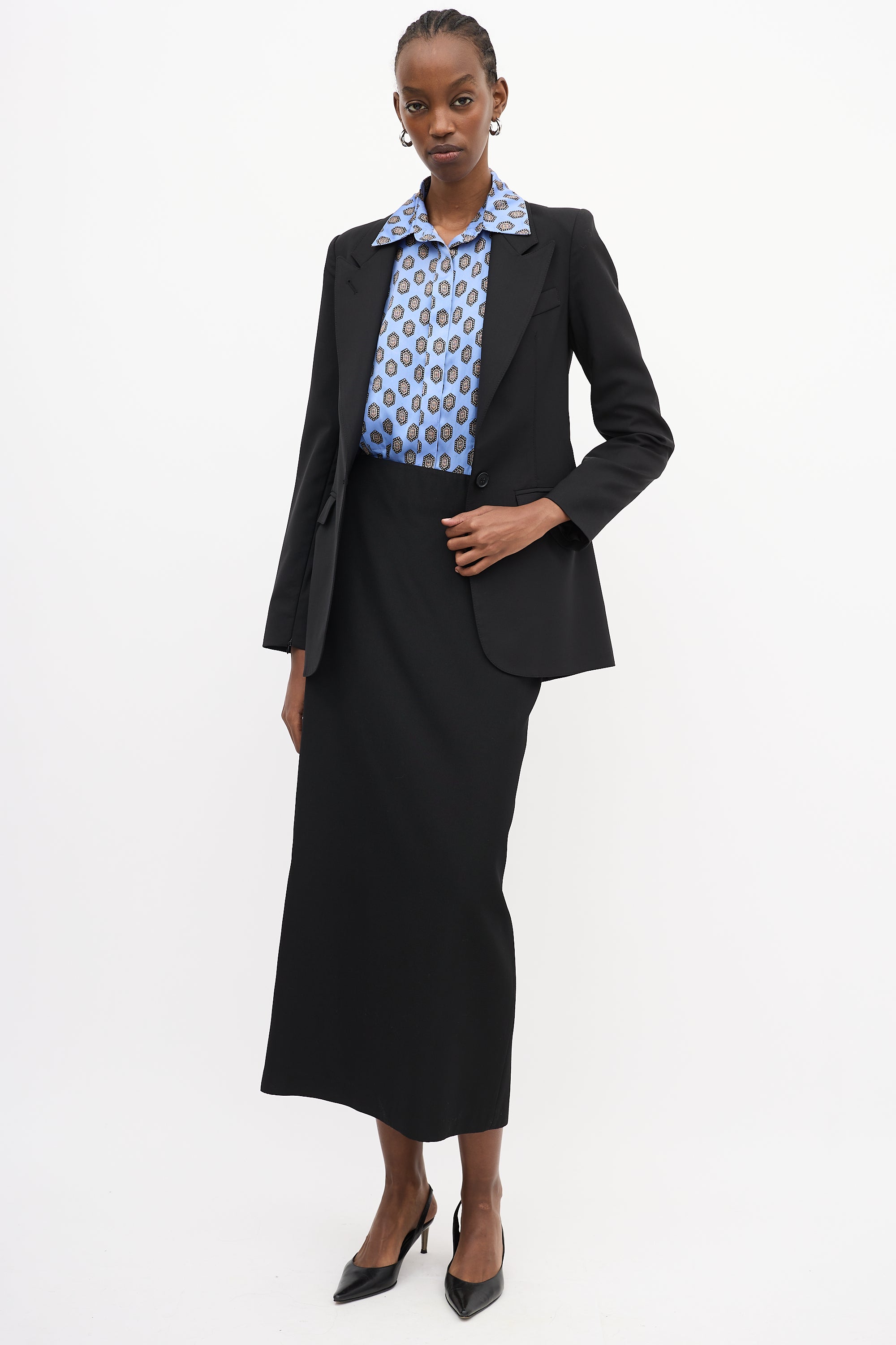 Smythe Zip Sleeve Blazer