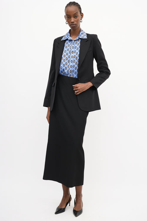 Smythe Zip Sleeve Blazer
