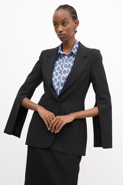 Smythe Zip Sleeve Blazer