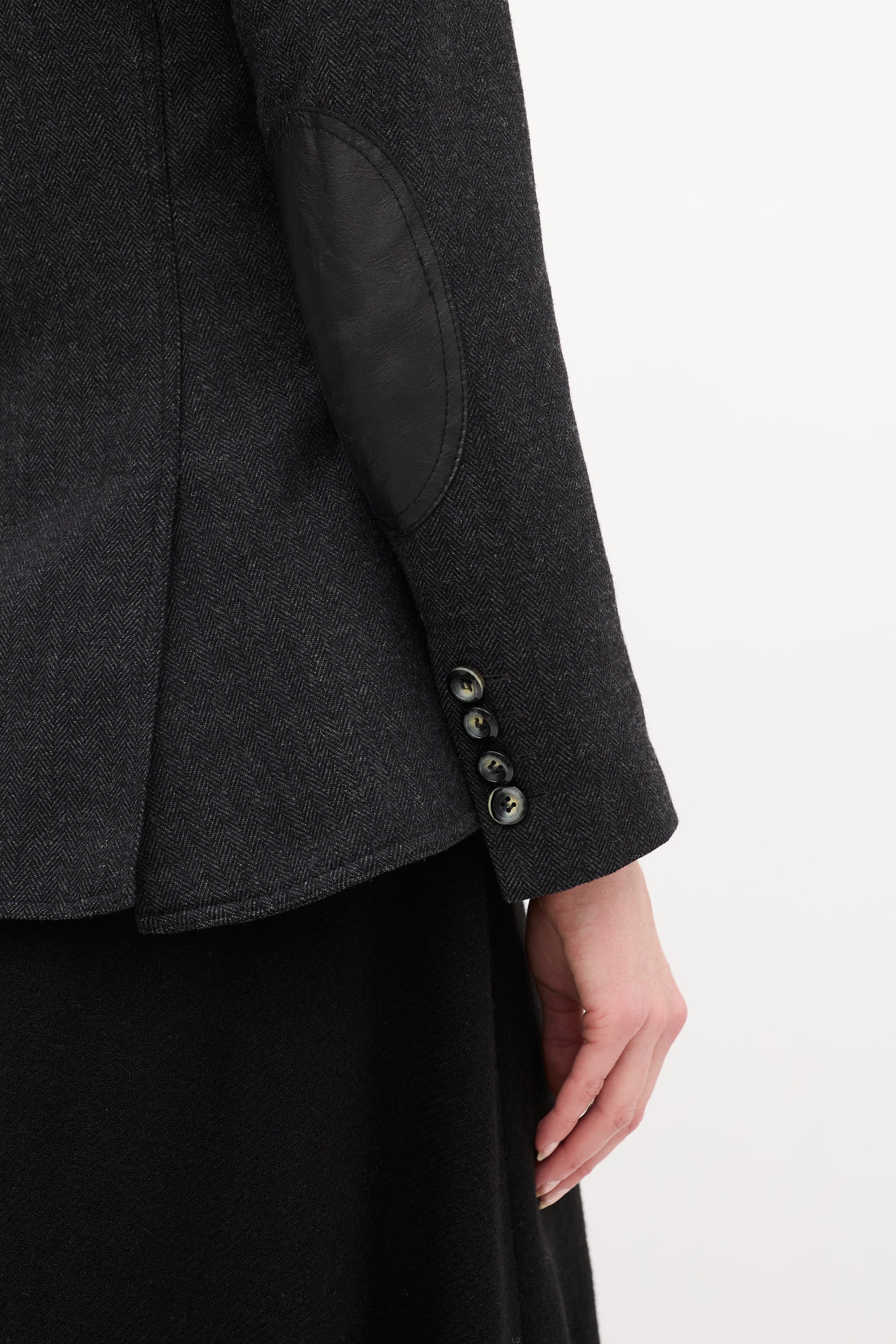 Smythe Herringbone Equestrian Blazer