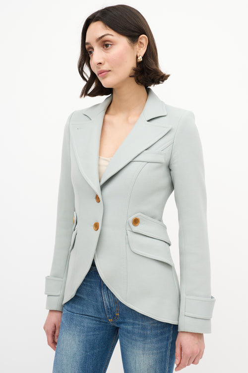 Smythe Wool Strap Blazer