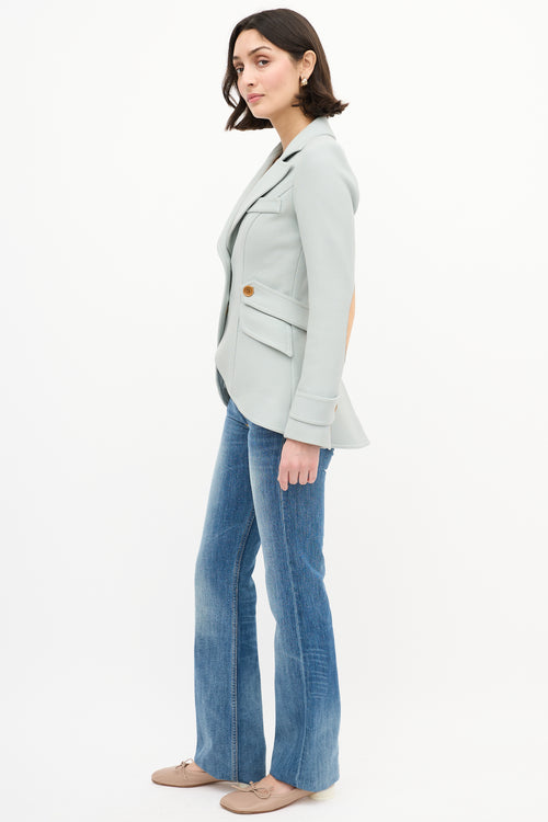 Smythe Wool Strap Blazer