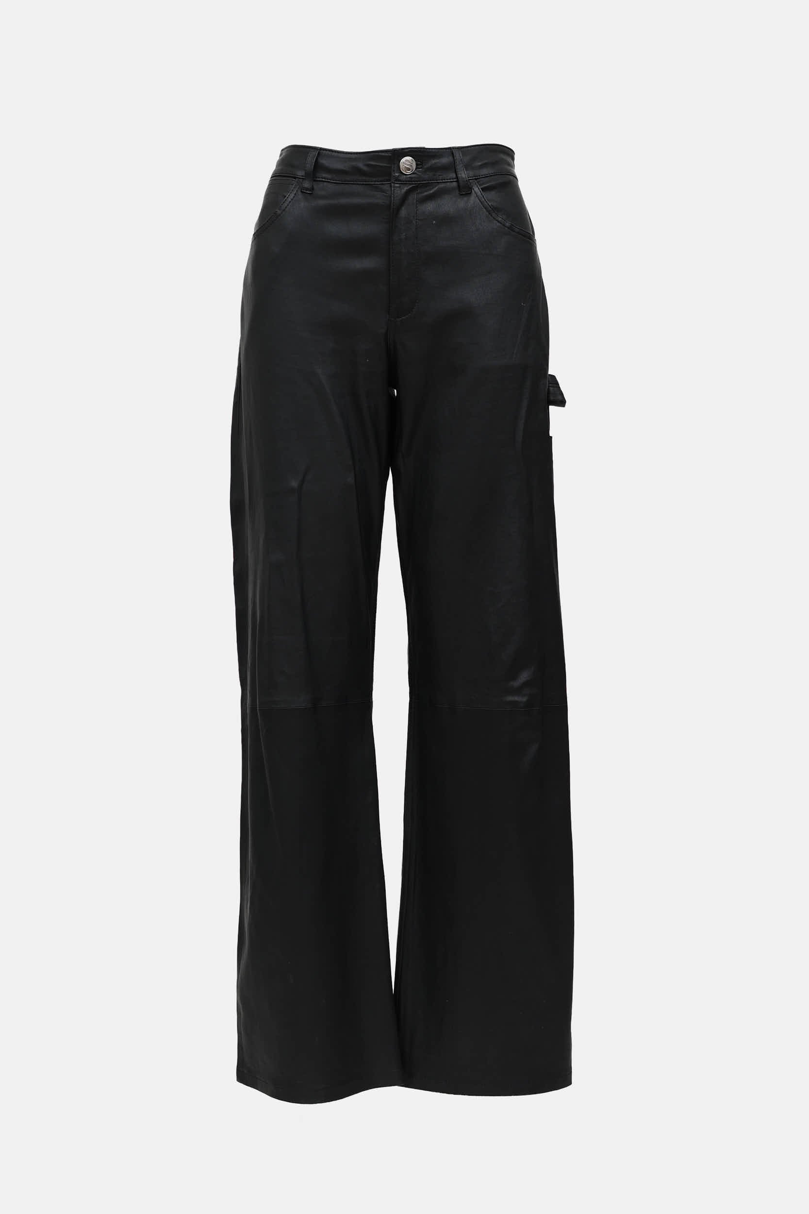SPRWMN Leather Carpenter Pant