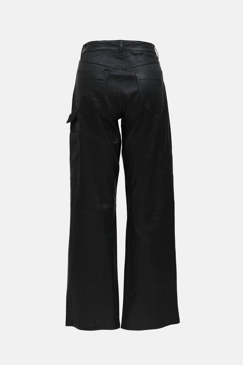 SPRWMN Leather Carpenter Pant