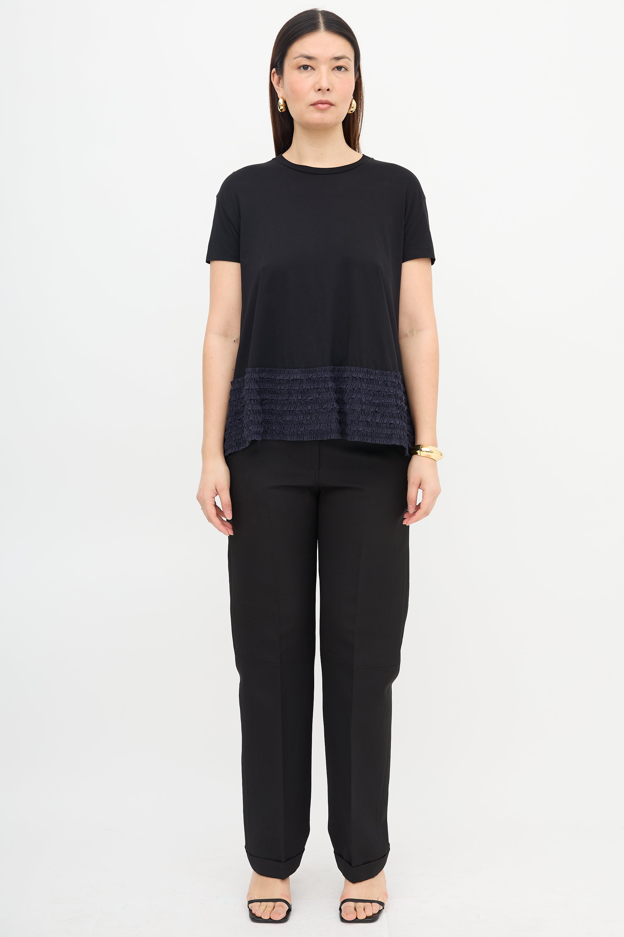 Stella McCartney Ruffle Trim T-Shirt