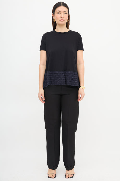 Stella McCartney Ruffle Trim T-Shirt