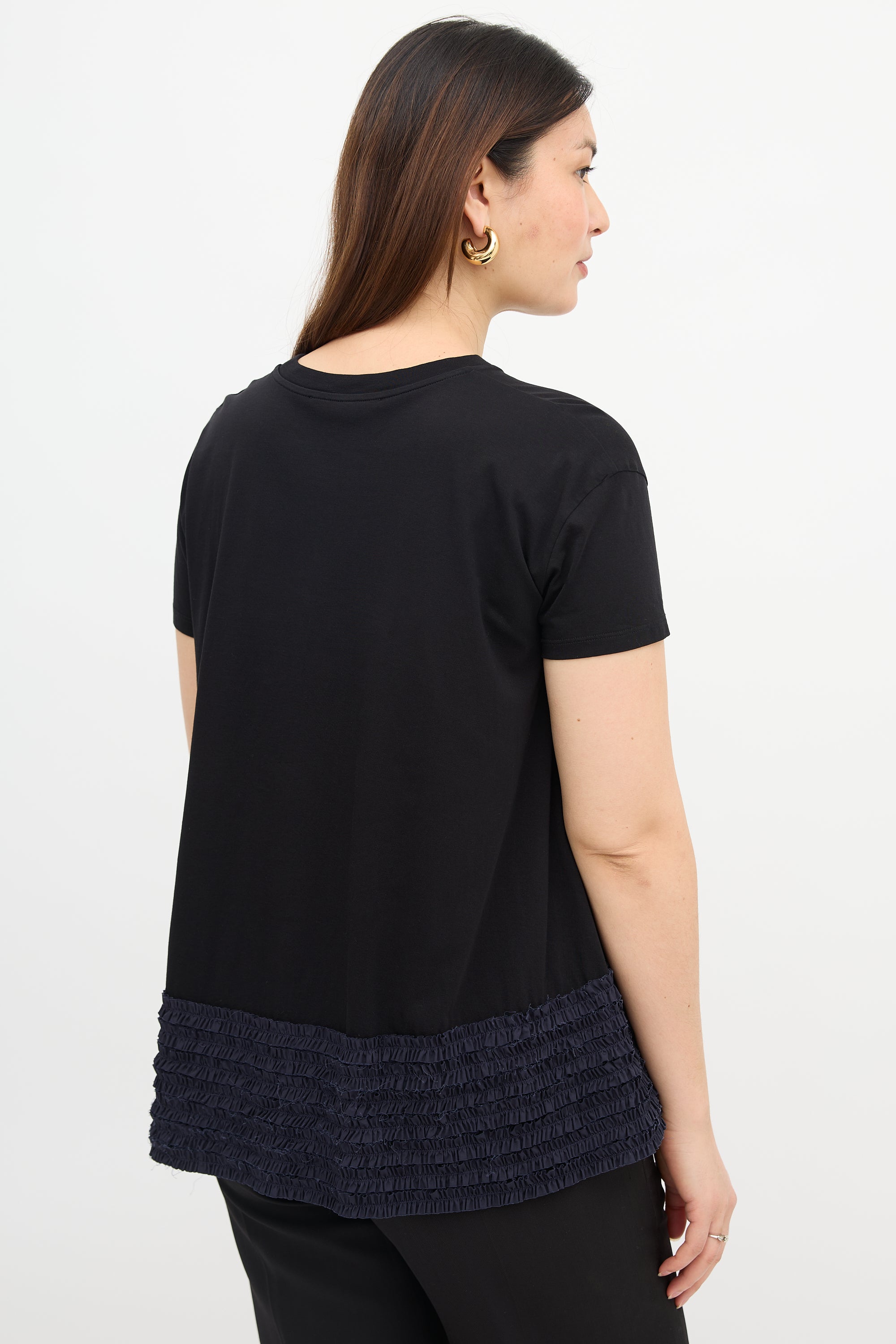 Stella McCartney Ruffle Trim T-Shirt