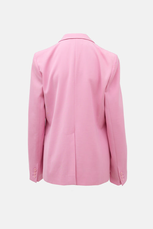 Stella McCartney Wool Single Button Blazer