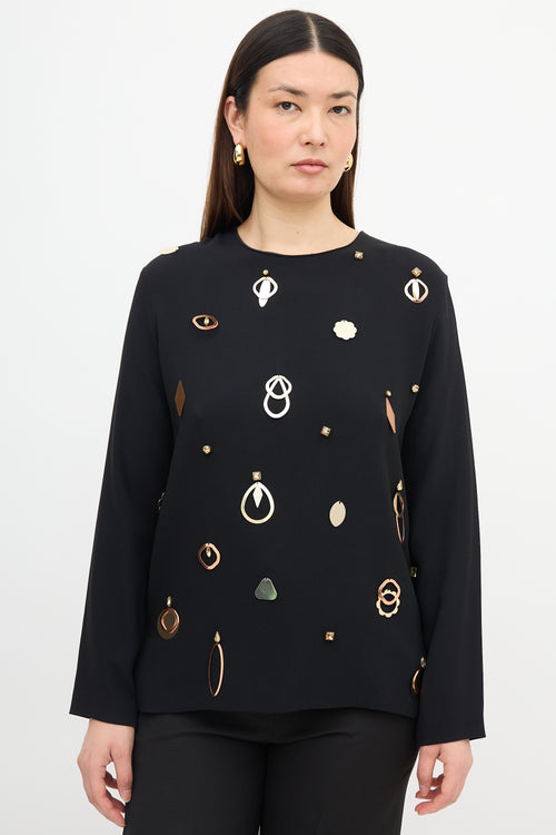 Stella McCartney Embellished Tunic Top