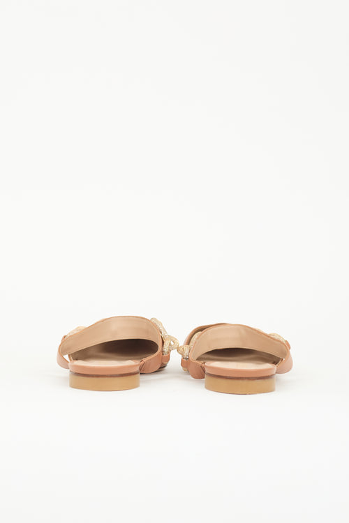 Stuart Weitzman Leather Khloe Mule