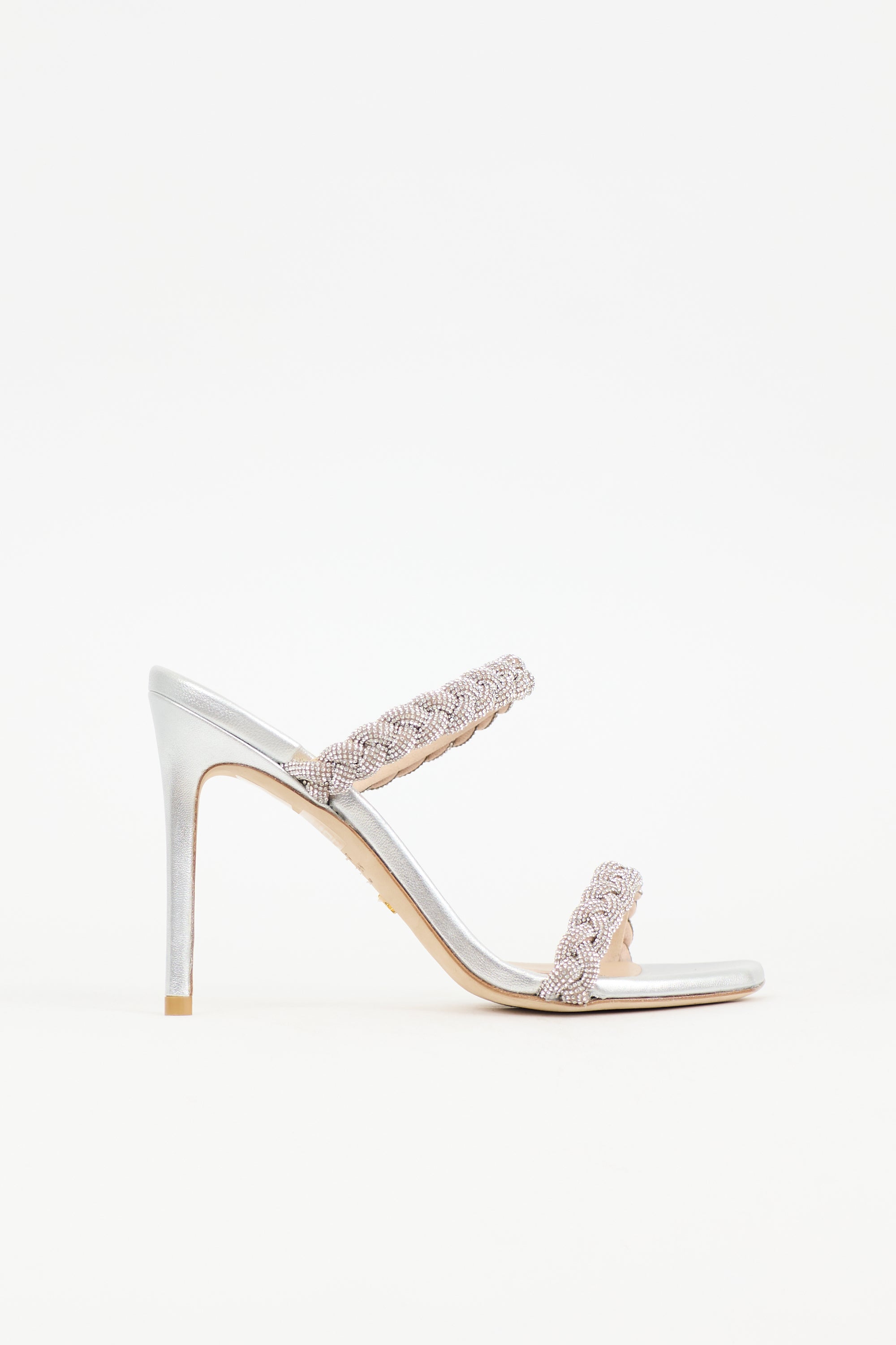 Stuart Weitzman Crystal Addison Sandal