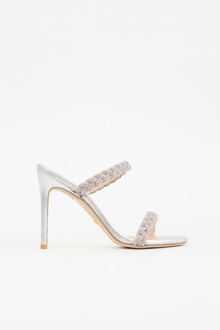 Stuart Weitzman Crystal Addison Sandal