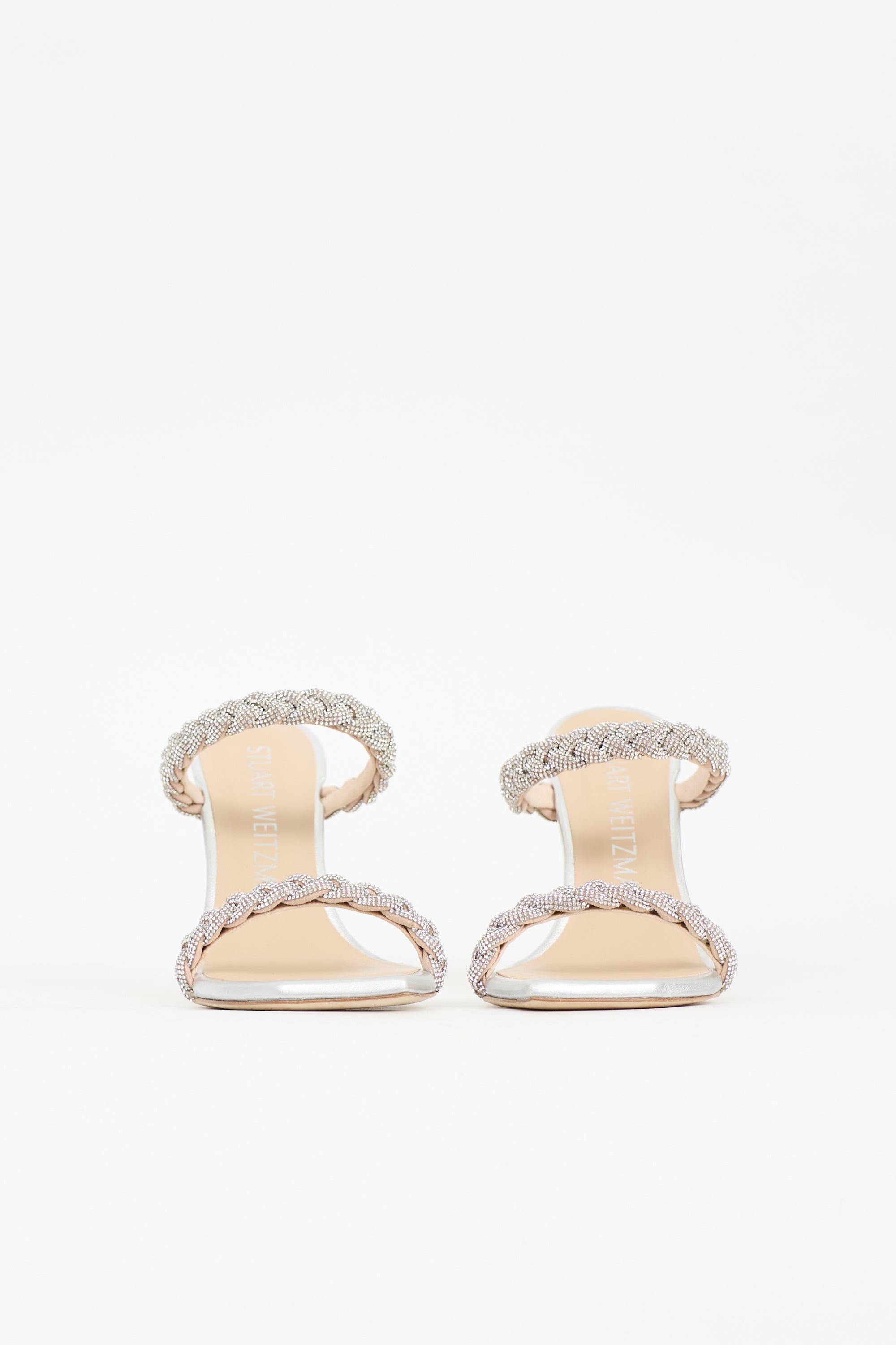 Stuart Weitzman Crystal Addison Sandal
