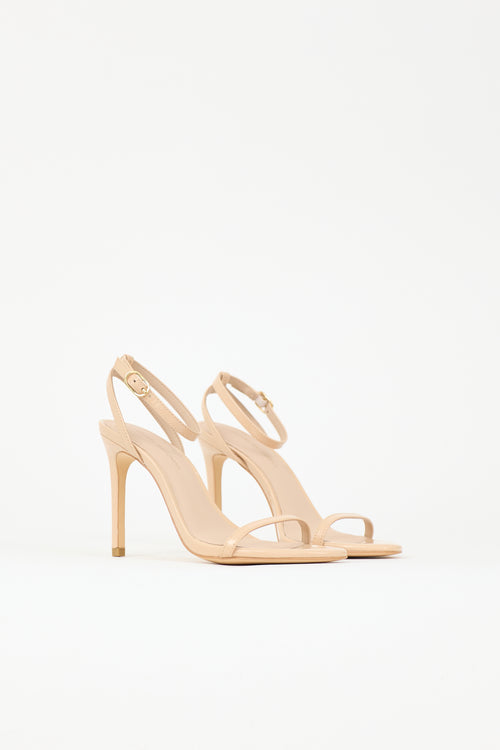 Stuart Weitzman Patent Dancer 95 Sandal