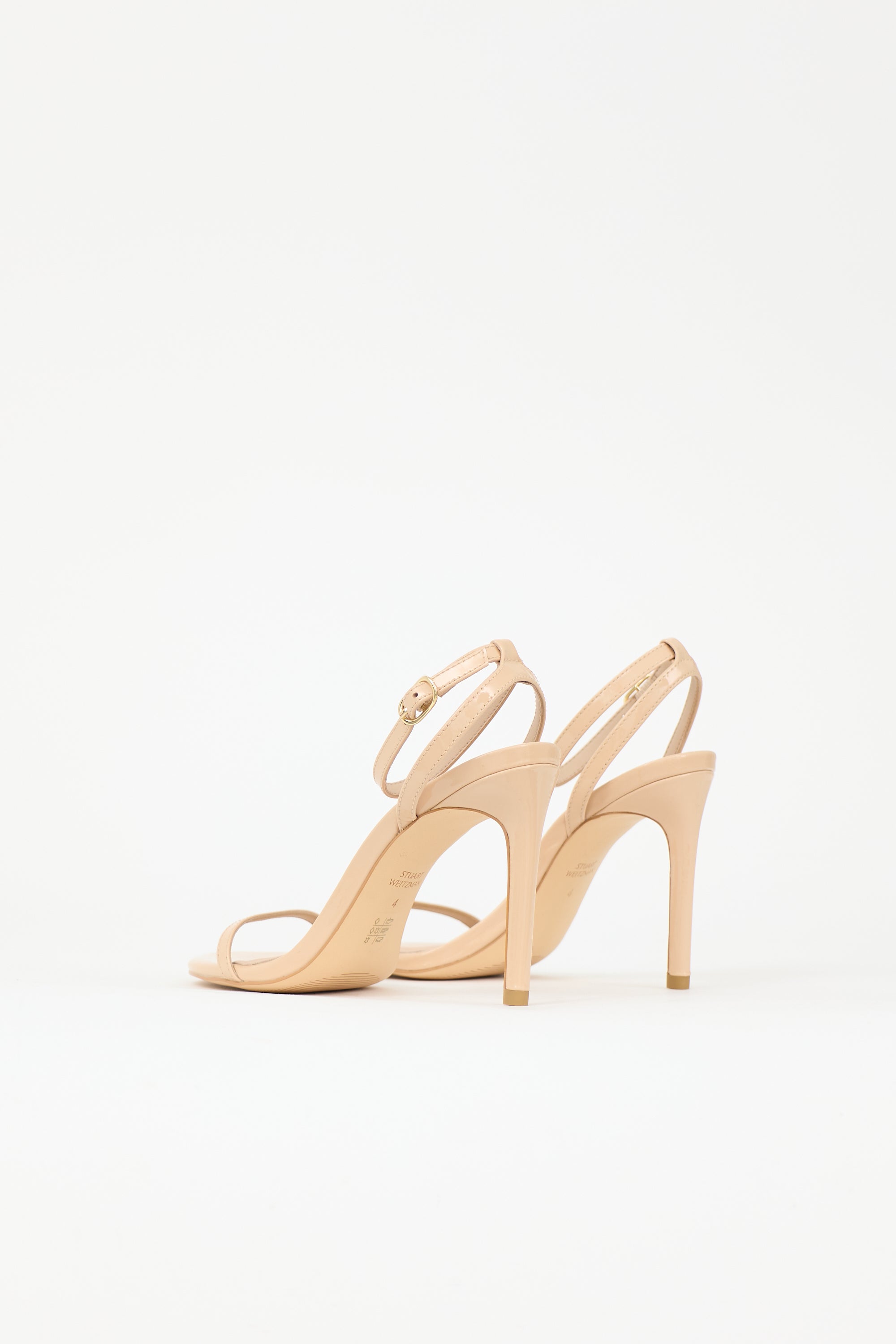 Stuart Weitzman Patent Dancer 95 Sandal