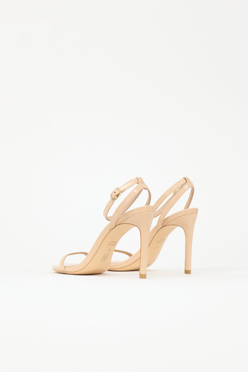 Stuart Weitzman Patent Dancer 95 Sandal