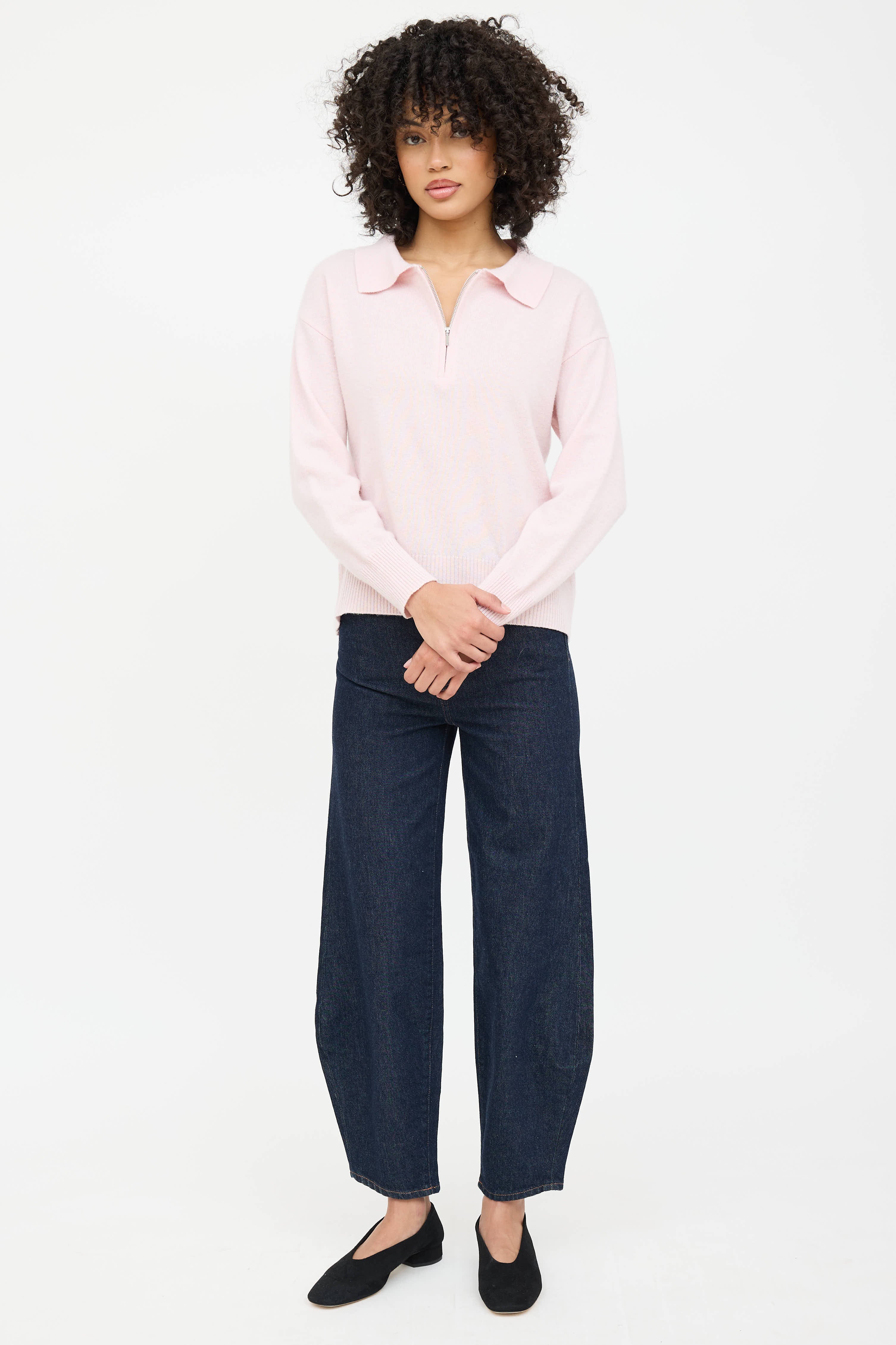 Sablyn Cashmere Polo Top