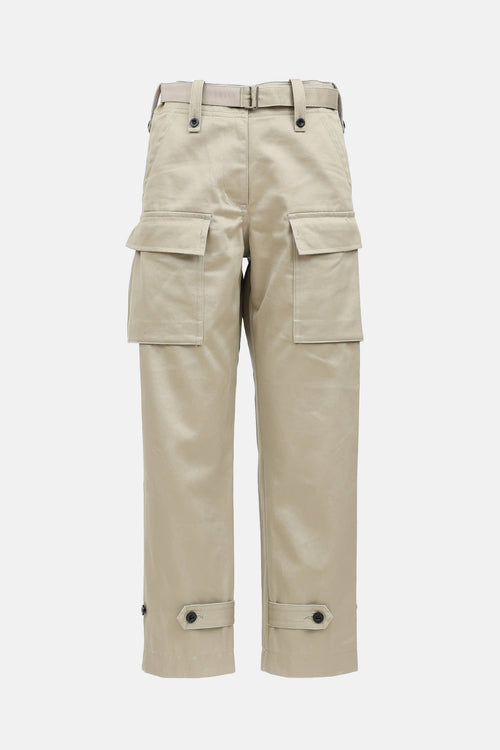 Sacai Belted Cargo Trouser