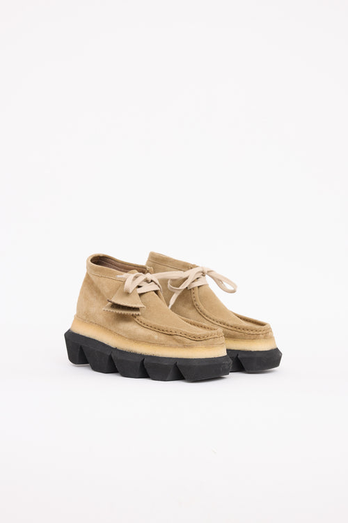 Sacai Wallabees Suede Boot