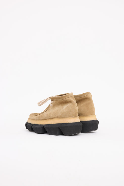 Sacai Wallabees Suede Boot