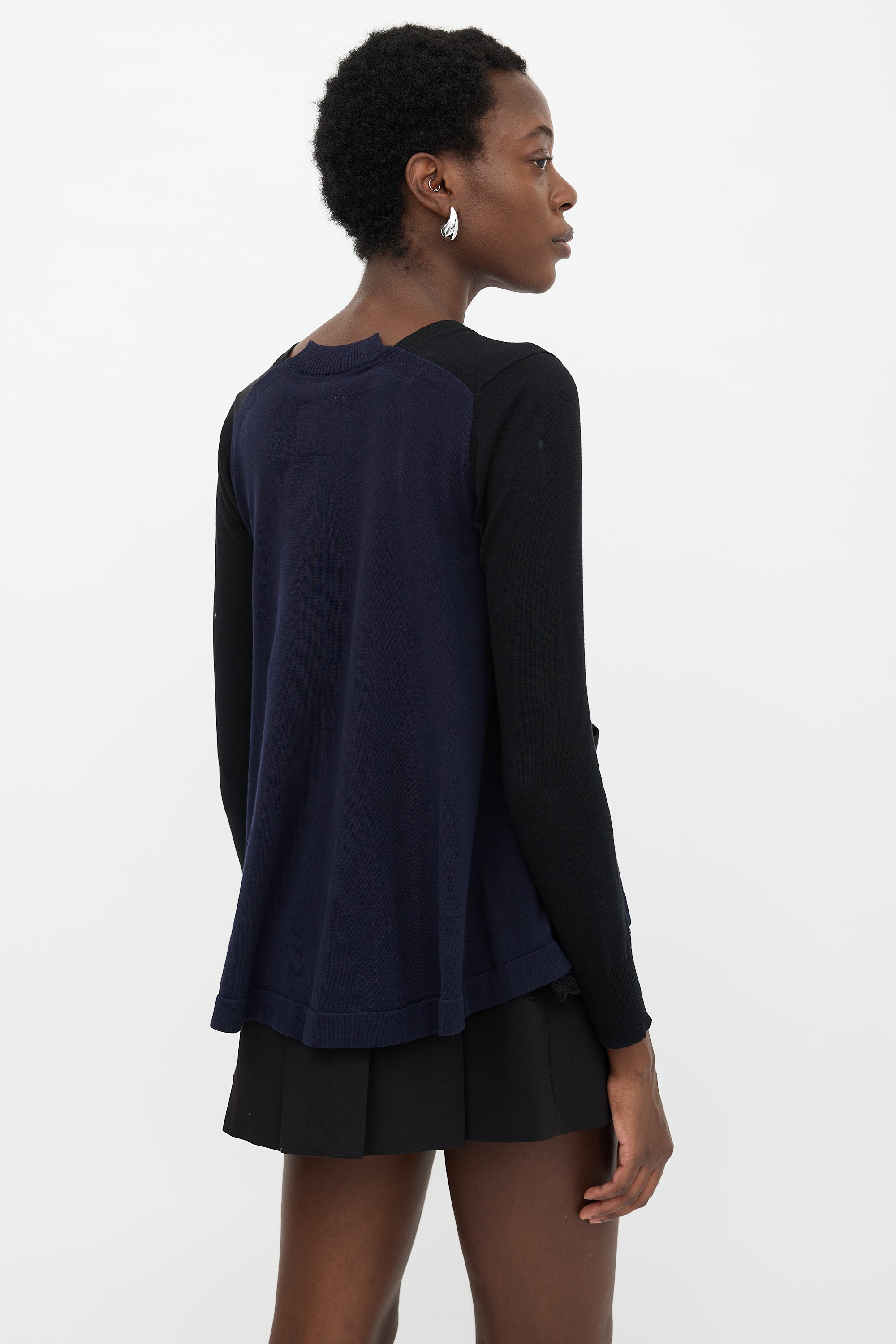 Sacai Colour Block Cardigan