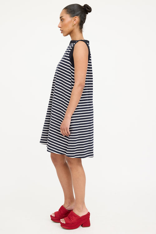 Sacai Striped Midi Dress