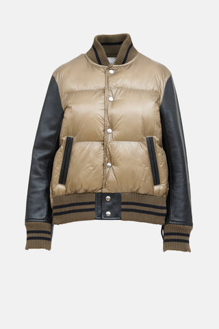 Sacai Varsity Puffer Jacket