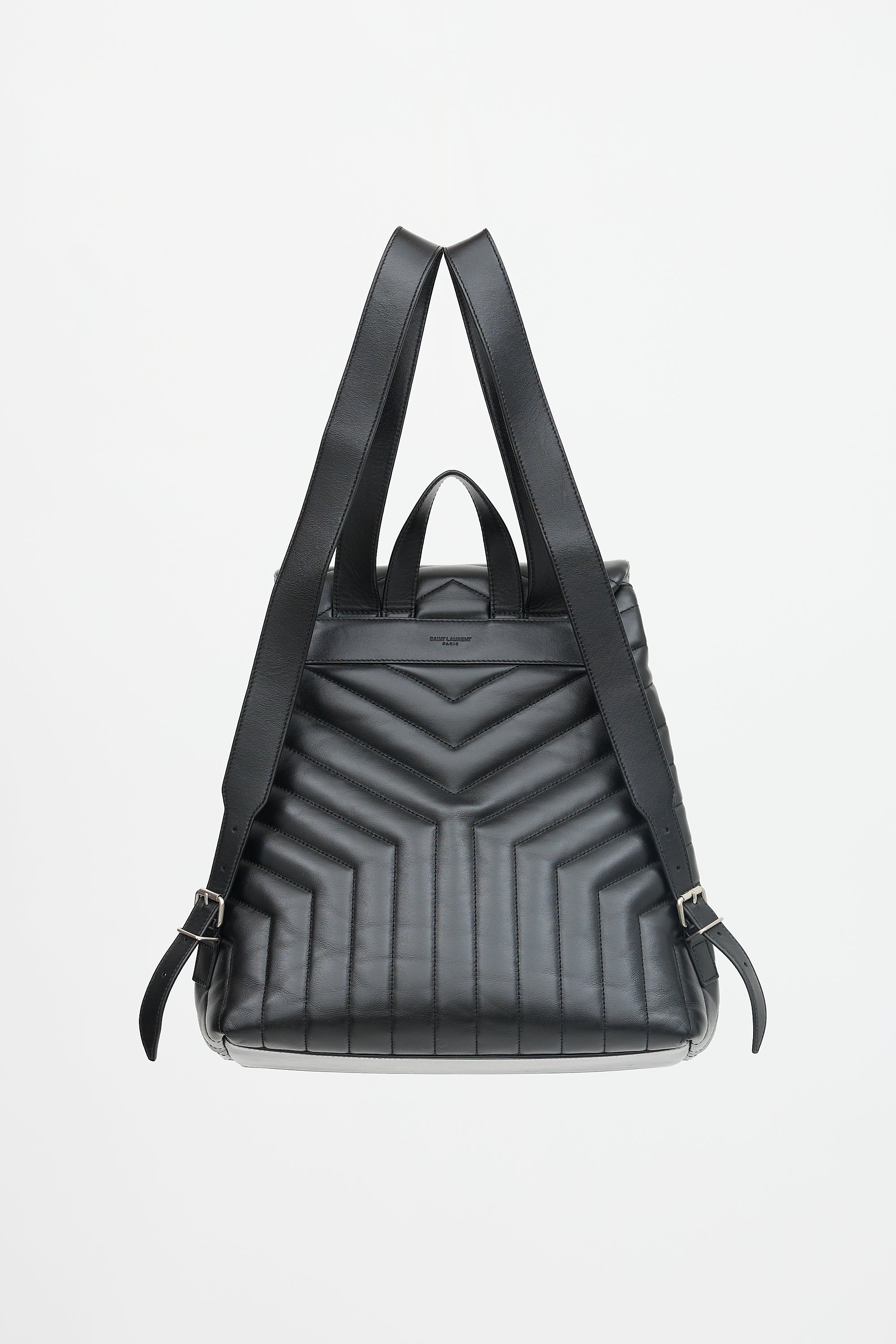 Saint Laurent 2017 Quilted Leather Loulou Backpack