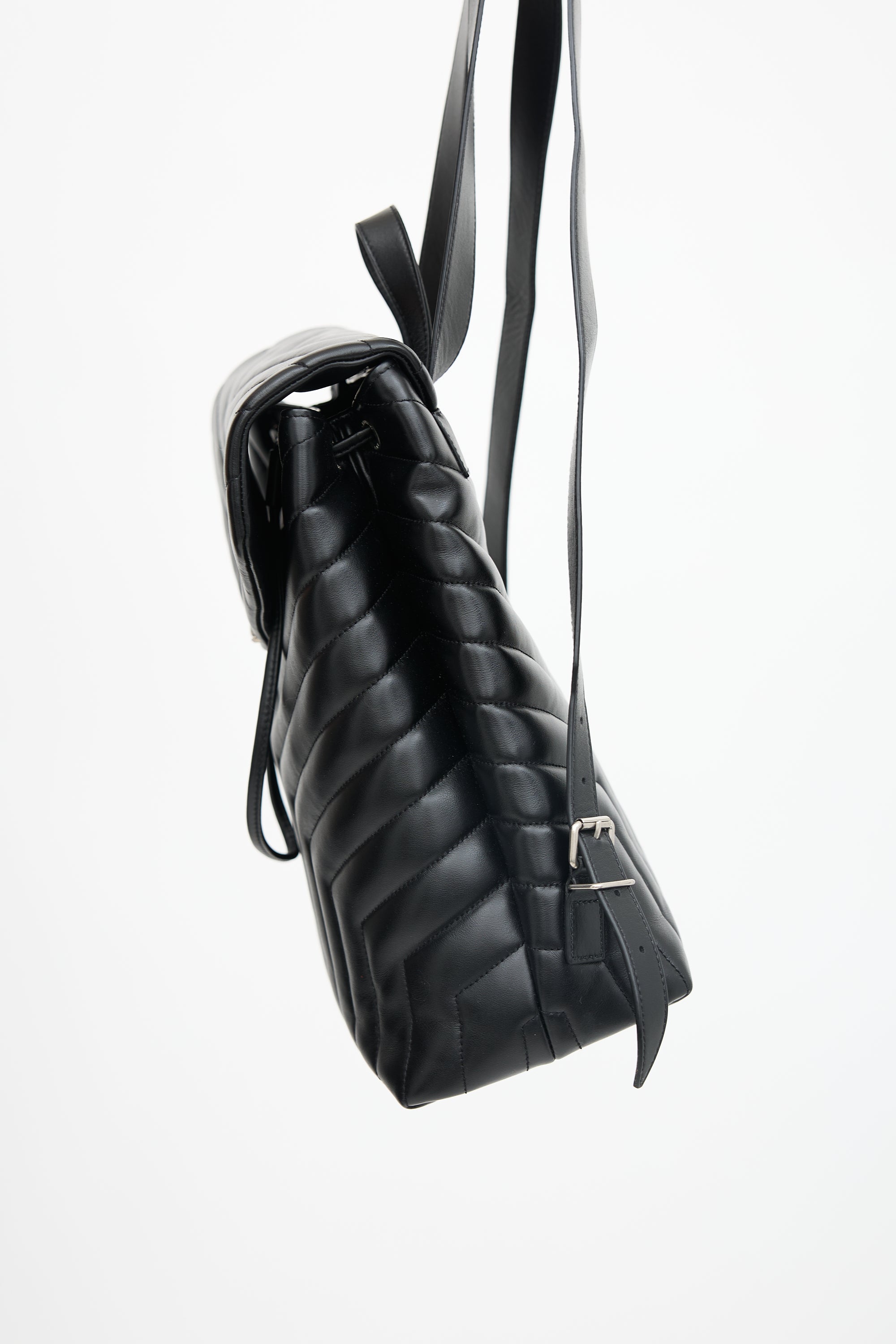 Saint Laurent 2017 Quilted Leather Loulou Backpack
