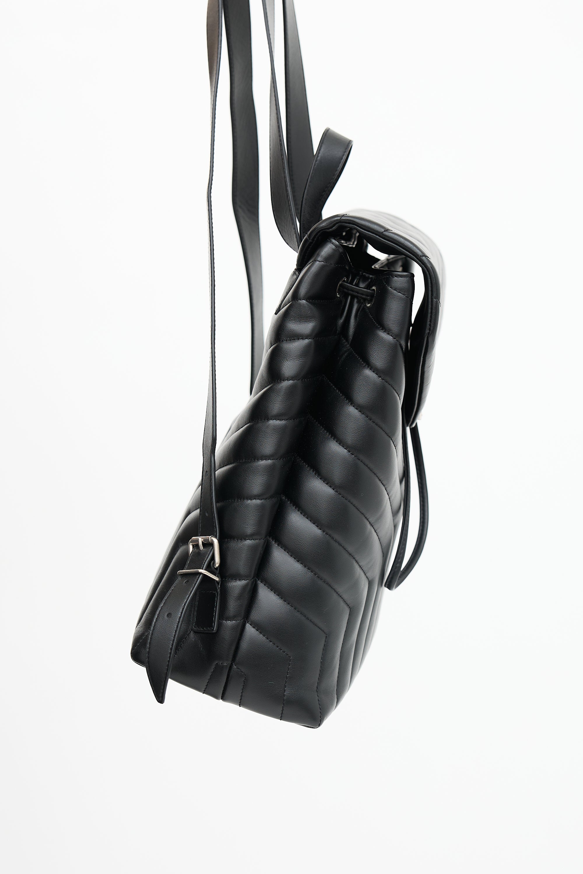 Saint Laurent 2017 Quilted Leather Loulou Backpack