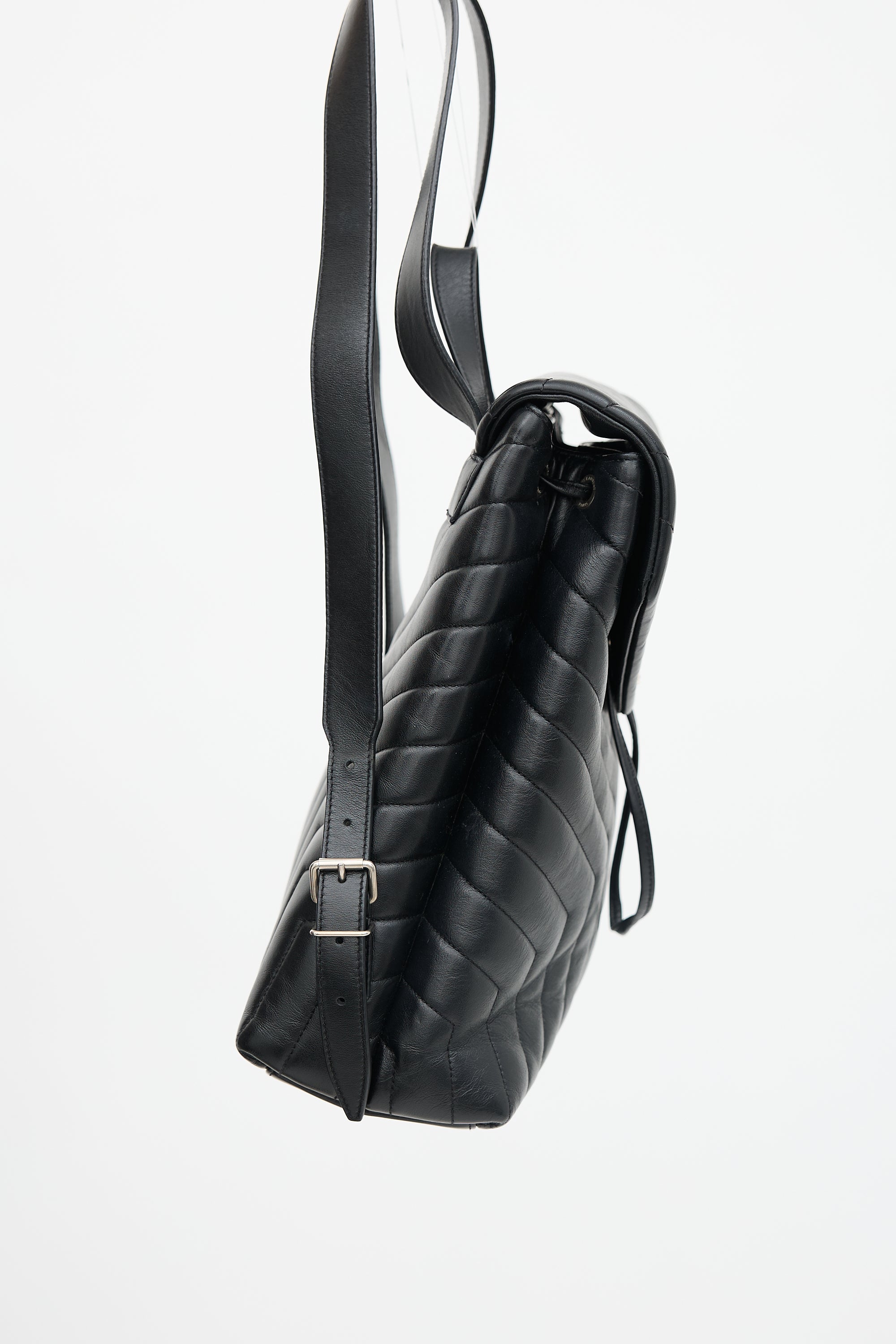 Saint Laurent 2017 Quilted Leather Loulou Backpack