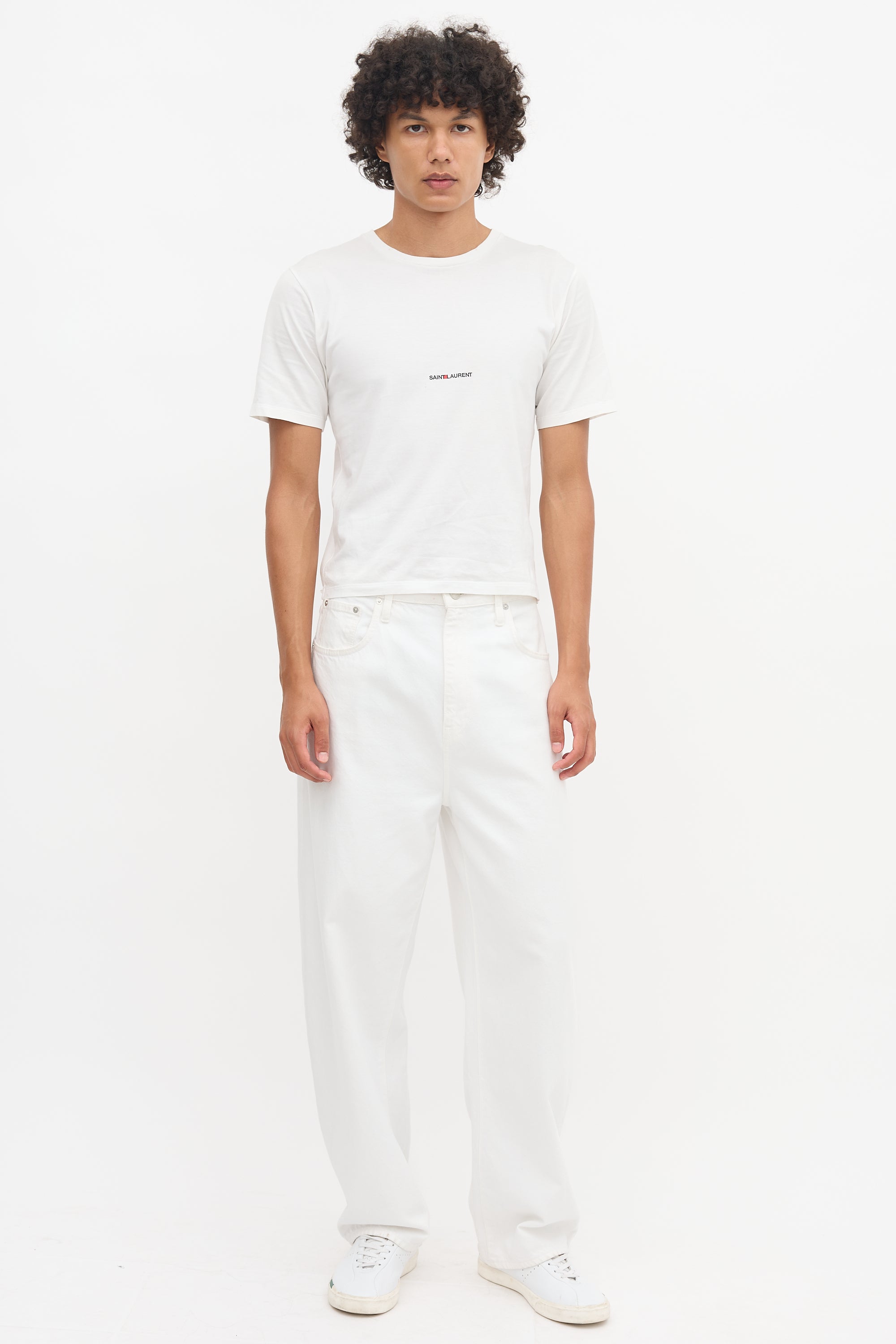 Saint Laurent 2018 Logo T-Shirt