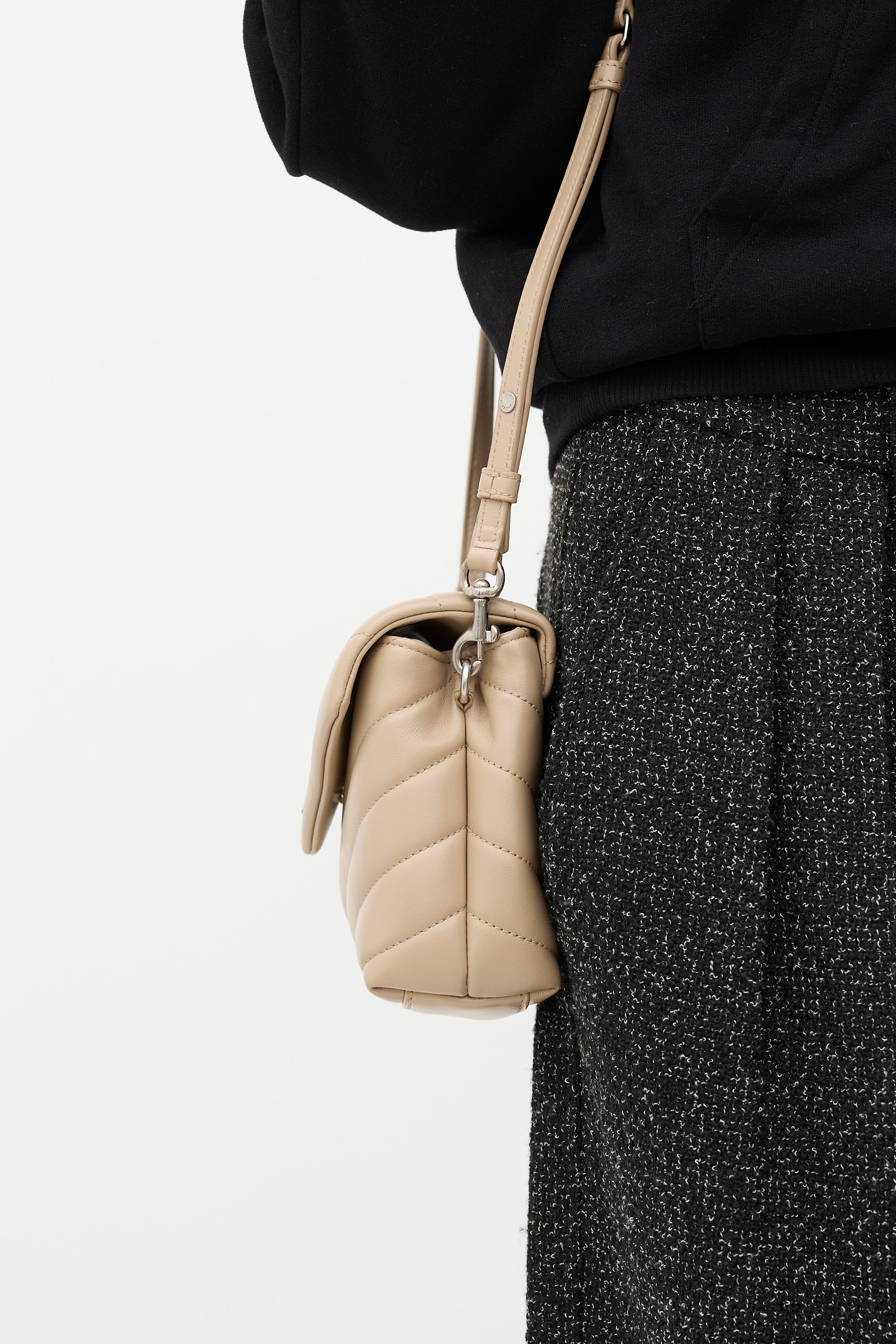 Saint Laurent 2018 Quilted Leather Toy Loulou Bag