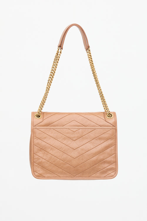 Saint Laurent 2022 Quilted Leather Medium Niki Bag