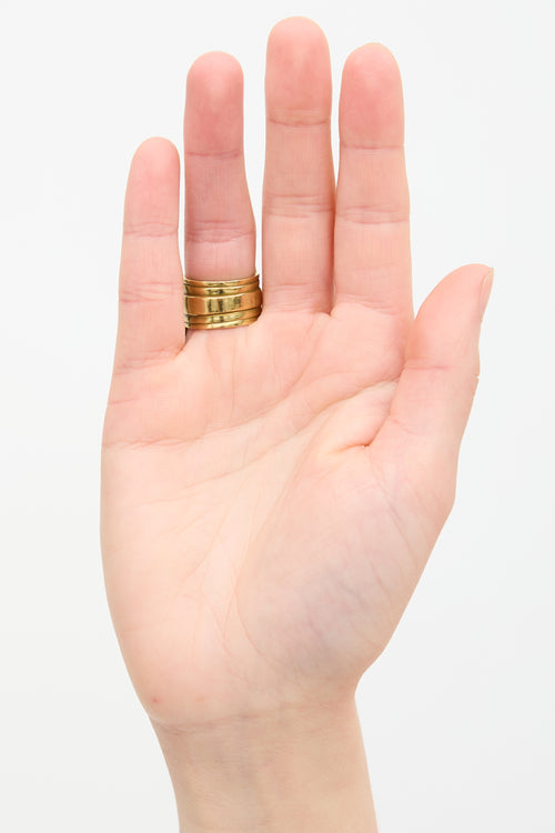 Saint Laurent Arty Statement Ring