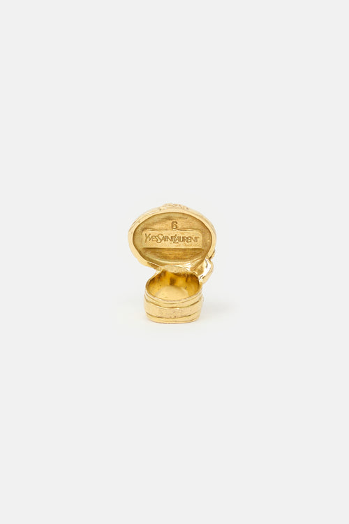 Saint Laurent Arty Statement Ring