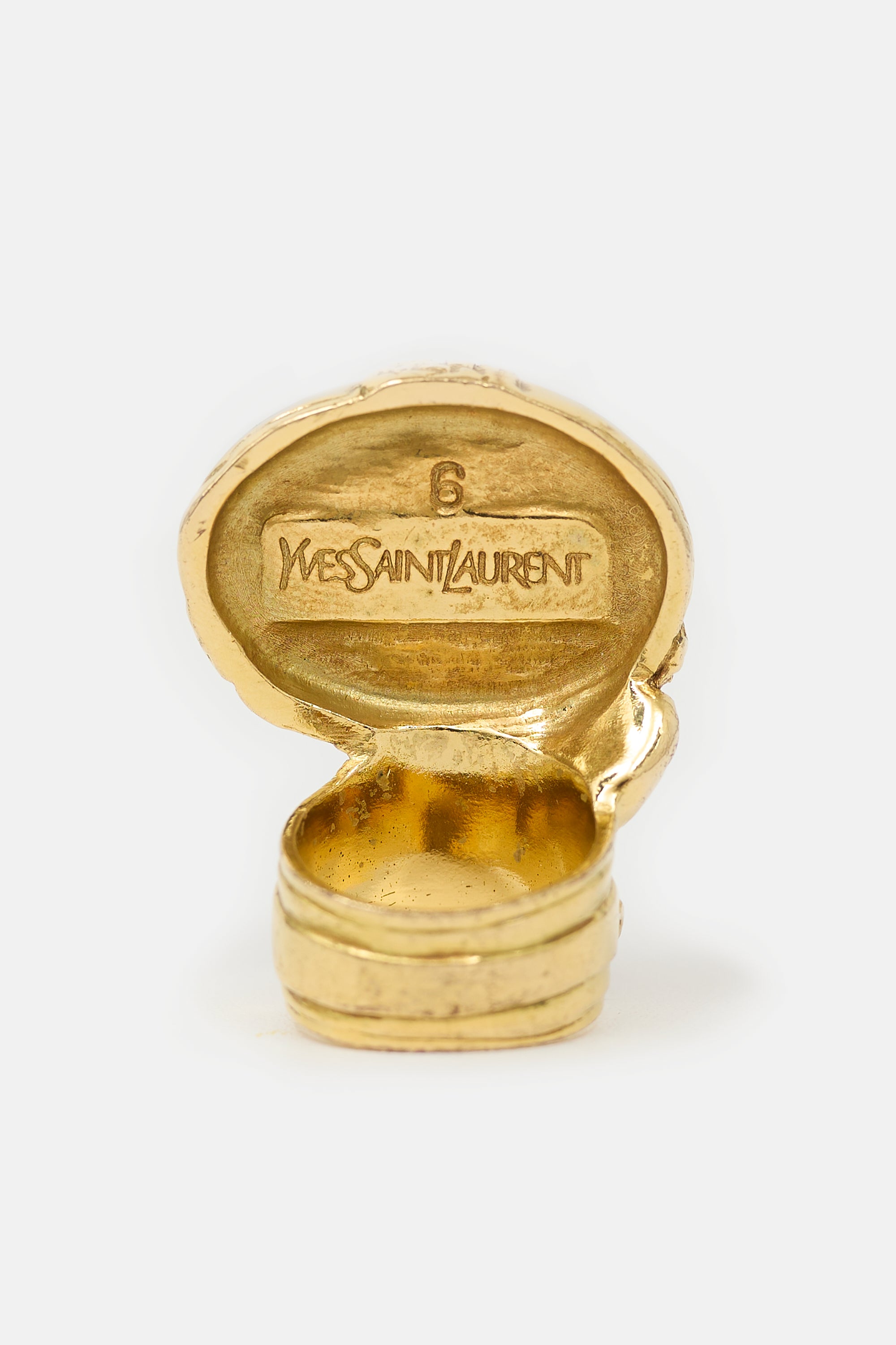 Saint Laurent Arty Statement Ring