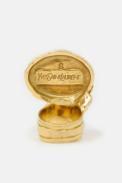 Saint Laurent Arty Statement Ring